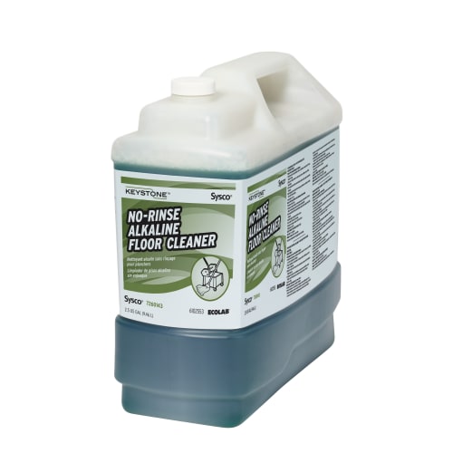 Keystone No-Rinse Alkaline Floor Cleaner, 2.5 Gallon, #6102553